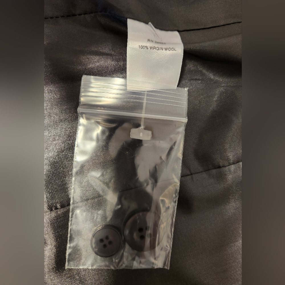 Pendleton Grey Two Pocket Jacket Womens Size 4 - image 8